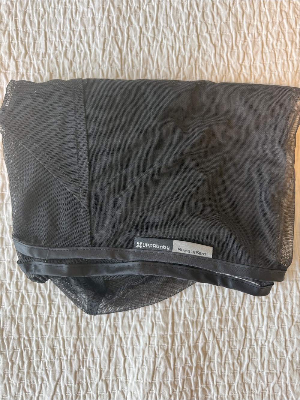 Uppababy Black RumbleSeat Mesh Cover